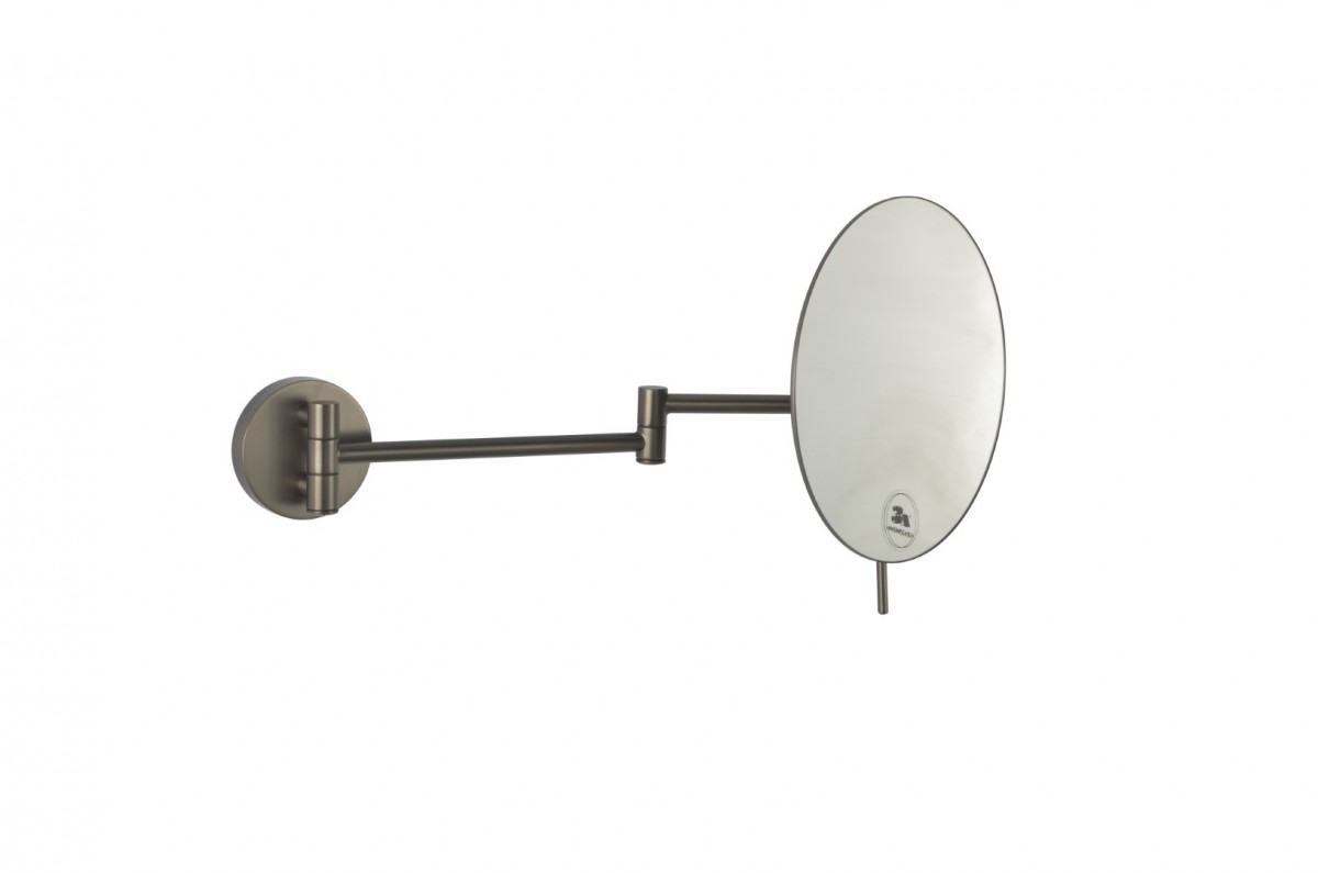 Зеркало настенное Boheme Modern 508-GM 200*200 мм (графит)