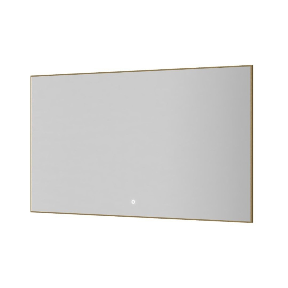 Зеркало ArmadiArt Modern 543-120-MG 1200*700 мм (LED) золото матовое