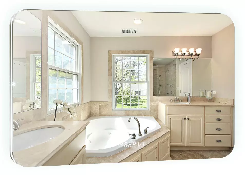 Зеркало Azario Паллада LED-00002243 800*550 мм (LED)