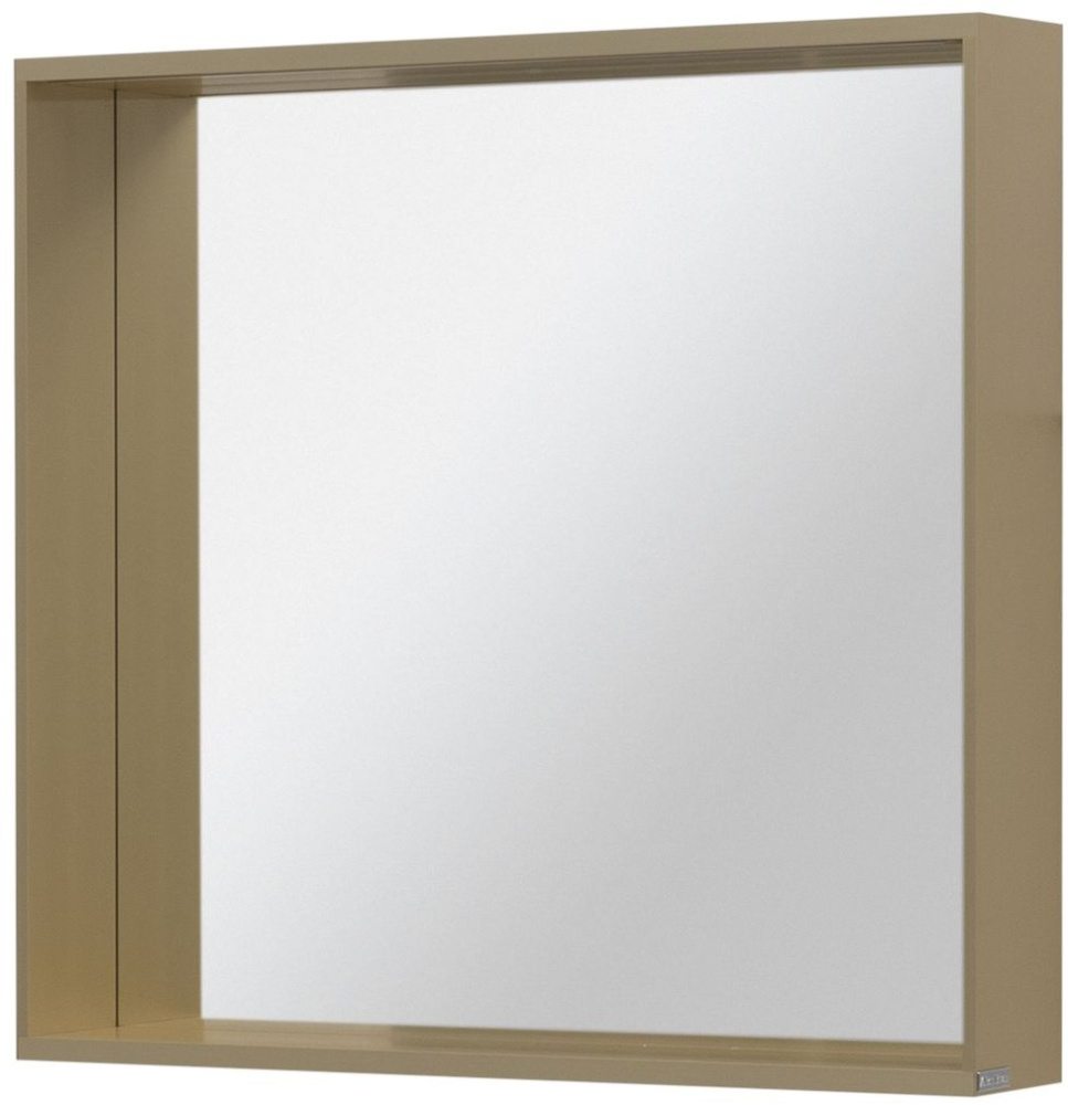 Зеркало Allen Brau Reality 1.32018.03 800*750 мм (LED) латунь браш