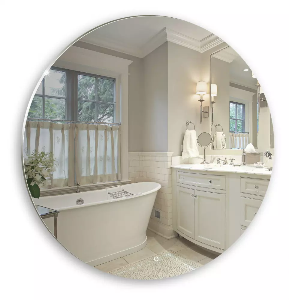 Зеркало Azario Саванна LED-00002530 1000*1000 мм (LED, подогрев)