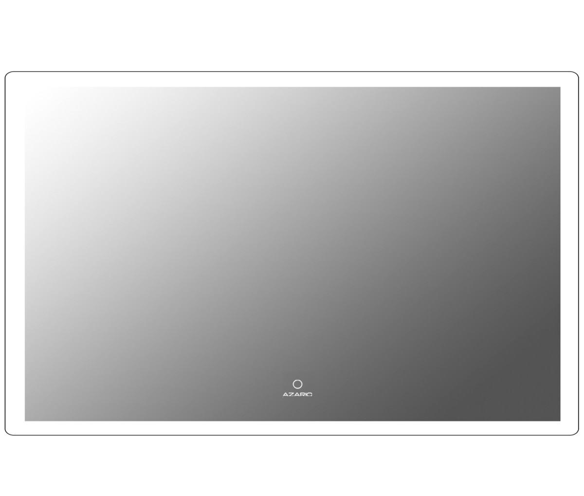 Зеркало Azario Lucia AZ-Z-061-1CS 800*680 мм (LED)