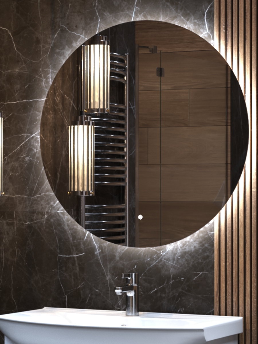 Зеркало Vigo Otti Classic 900*900 мм (LED)
