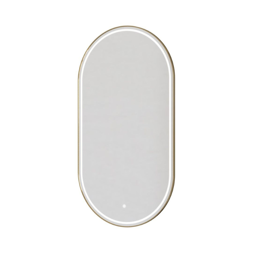 Зеркало ArmadiArt Modern 568-G 600*1100 мм (LED) золото