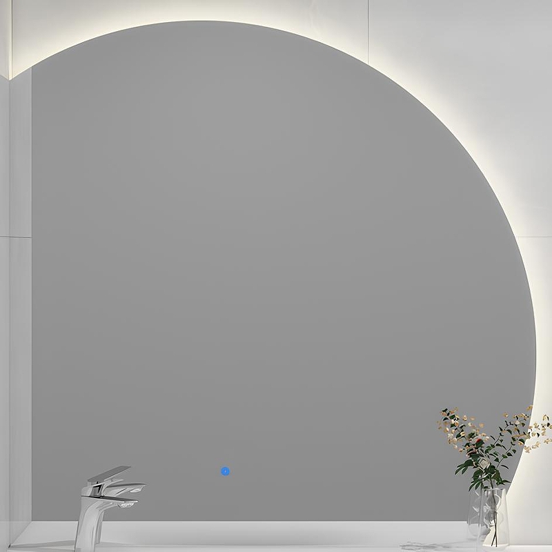 Зеркало Black&White Universe 955.MR1000L 1100*1100 мм (LED,подогрев) L