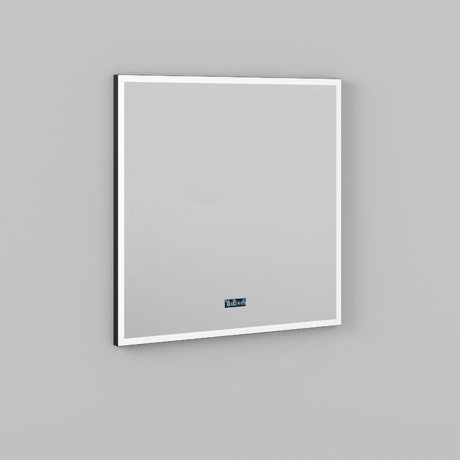 Зеркало Briz Bern 238 01-47080-00 00 800*800 мм ( LED, подогрев, часы, дата, температура)