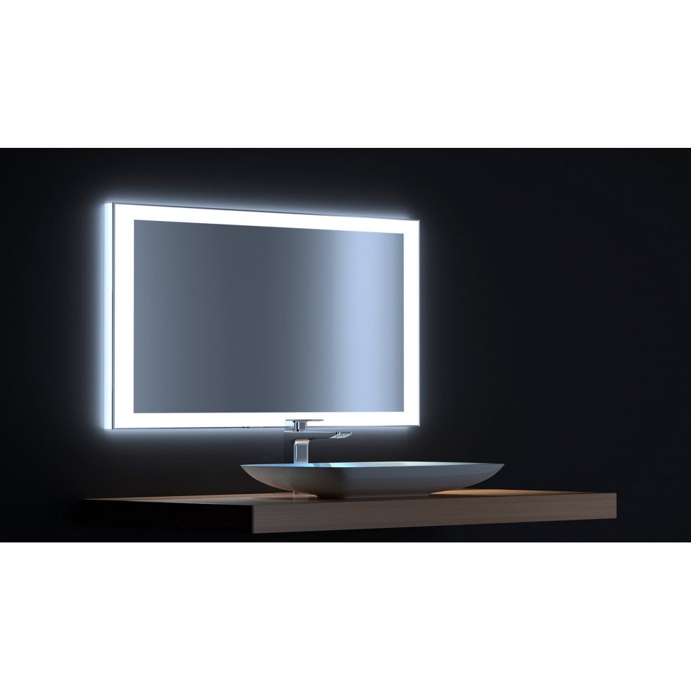 Зеркало Aquanet De Aqua Сити 1000*750 мм с LED подсветкой