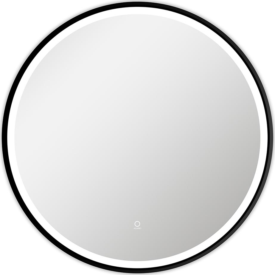 Зеркало Azario Aurora AZ-Z-011CS 600*600 мм (LED) чёрный