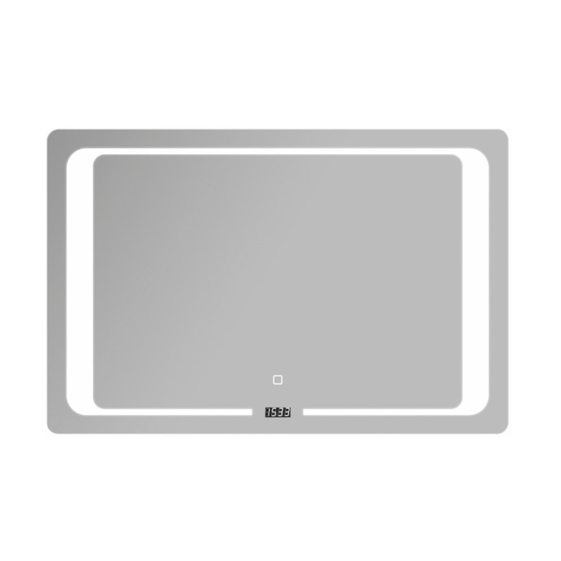 Зеркало Haiba HB664 700*500 мм (LED, часы)