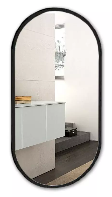 Зеркало Azario Виола-Лофт ФР-00002431 500*1000 мм (чёрный)