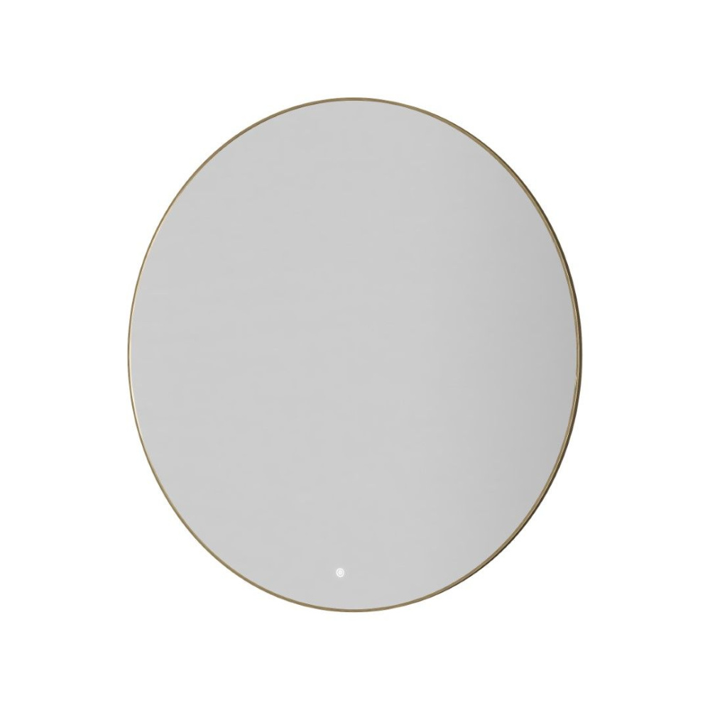 Зеркало ArmadiArt Modern 545-100 1000*1000 мм (LED) золото матовое