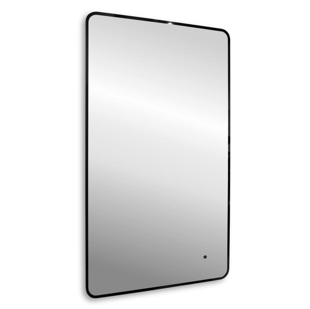 Зеркало Abber See AG6102SCB 600*1000 мм (LED) чёрный