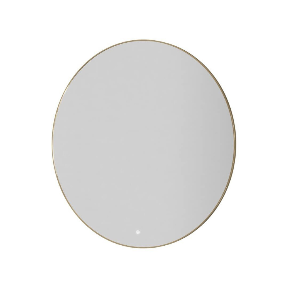 Зеркало ArmadiArt Modern 545-100-G 1000*1000 мм (LED) золото