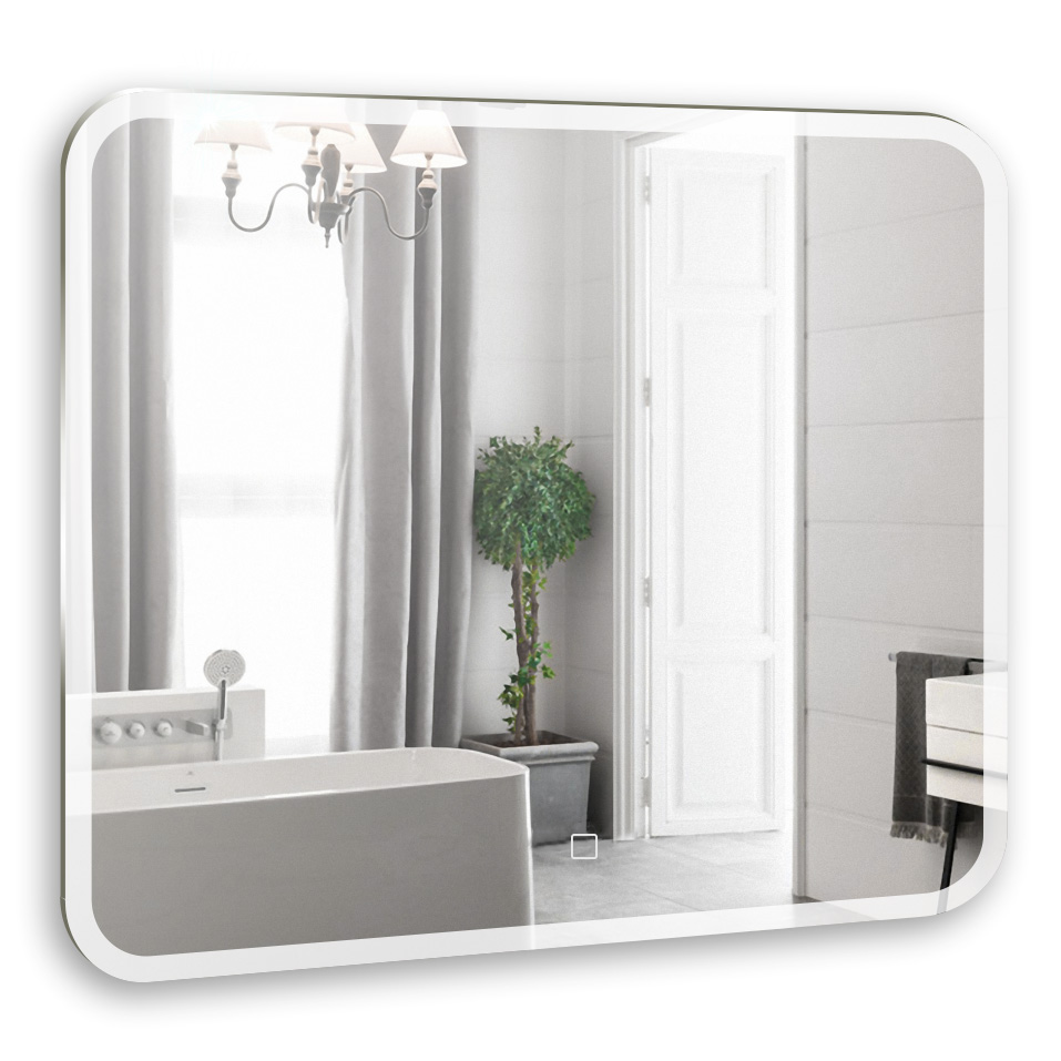 Зеркало Abber See AG6109S-0.8 800*680 мм (LED)