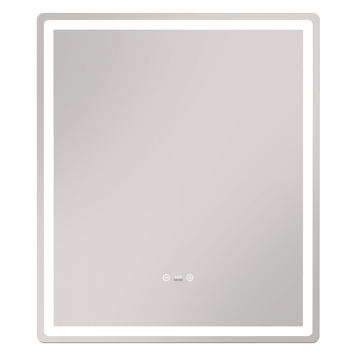 Зеркало Vigo Geometry Step  600 148 600*700 мм (LED)