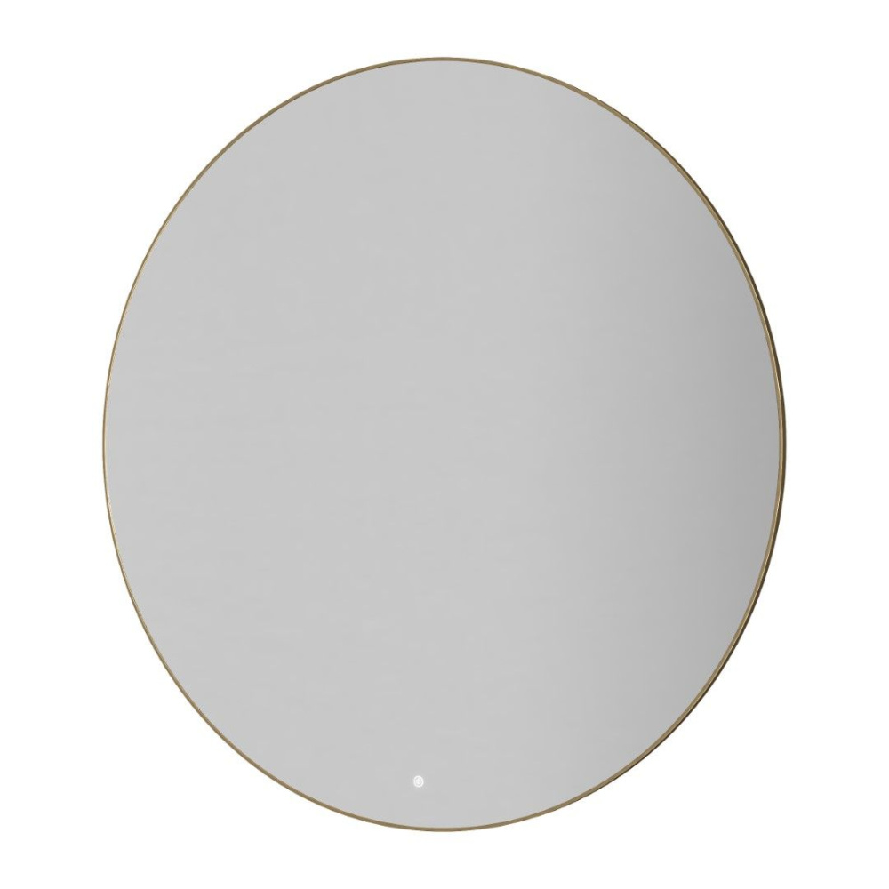 Зеркало ArmadiArt Modern 545-120-MG 1200*1200 мм (LED) золото матовое