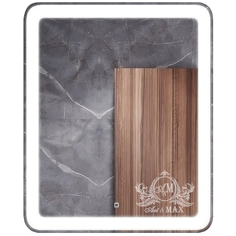 Зеркало Art&Max LATINA AM-Lat-700-800-DS-F 700*800 мм (LED)