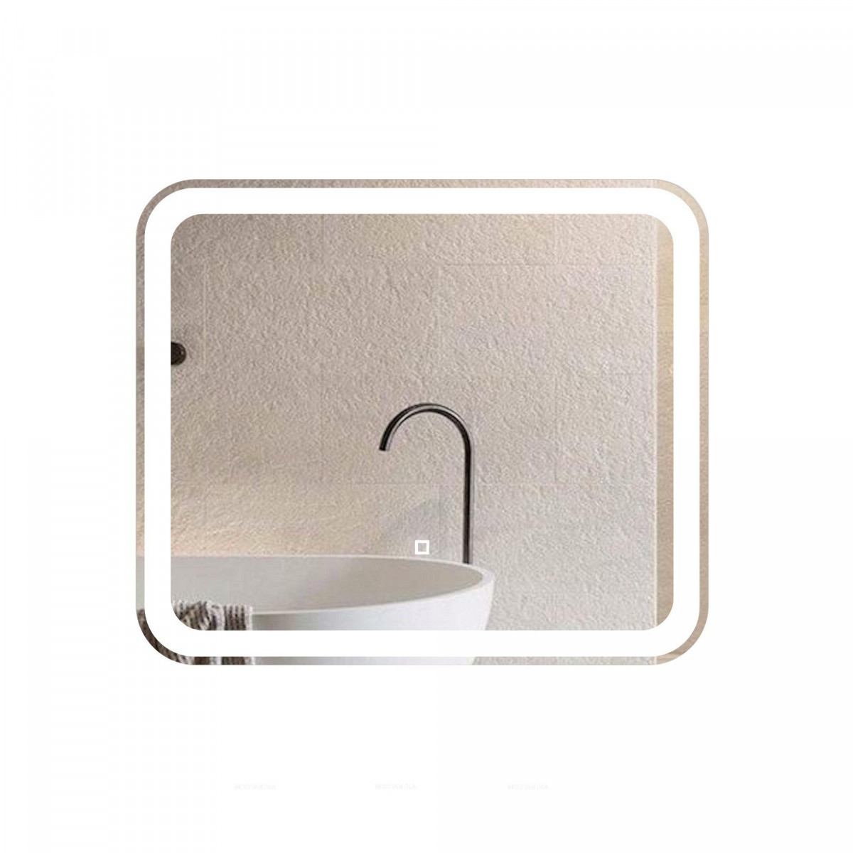 Зеркало Onika Магна 208096 800*700 мм (LED)