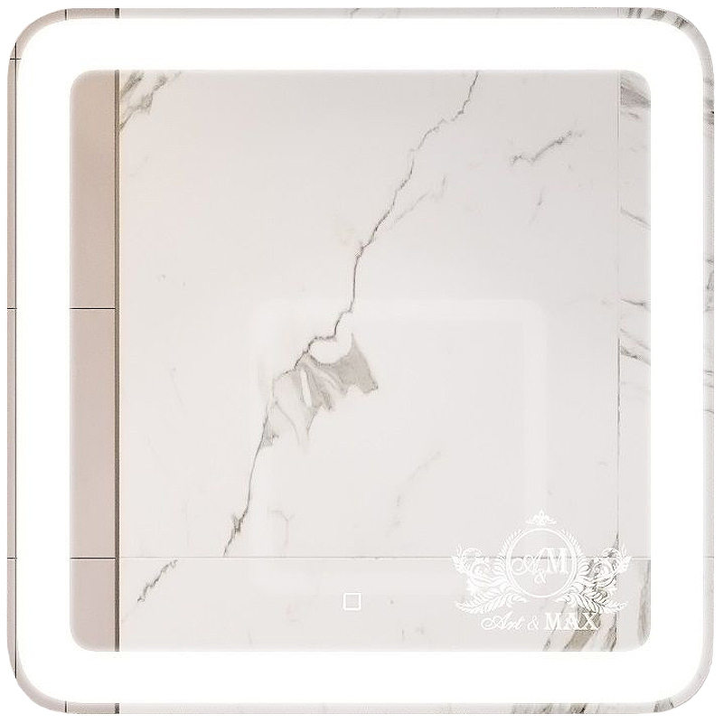Зеркало Art&Max LATINA AM-Lat-800-800-DS-F 800*800 мм (LED)
