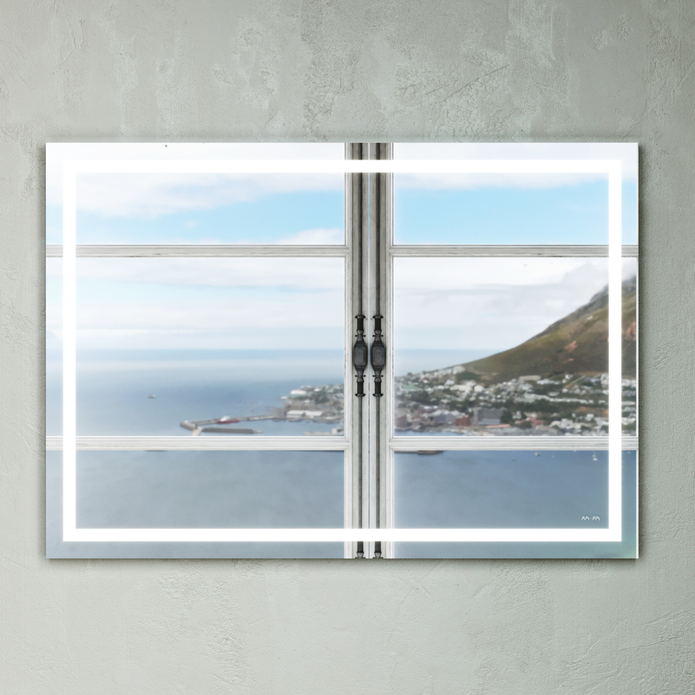 Зеркало AM.PM Gem M91AMOX1001WG 1000*700 мм (LED)