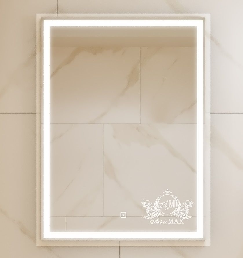 Зеркало Art&Max Monza AM-Mon-600-800-DS-F 600*800 мм (LED)