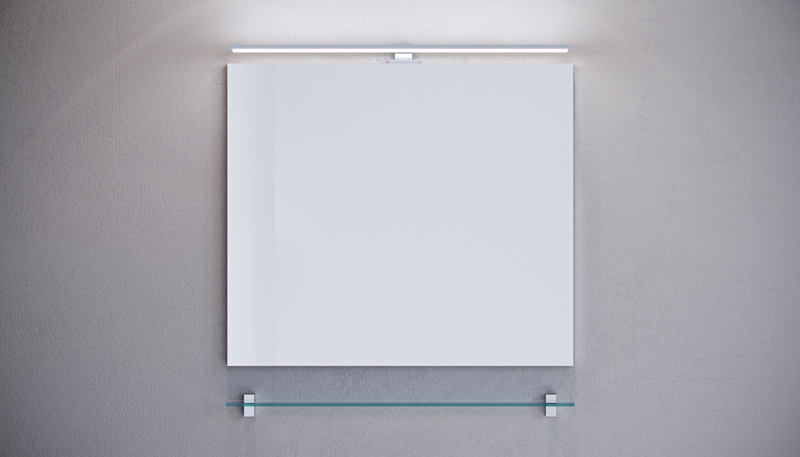 Зеркало Velvex Vizo Klaufs 800*750 мм с LED подсветкой