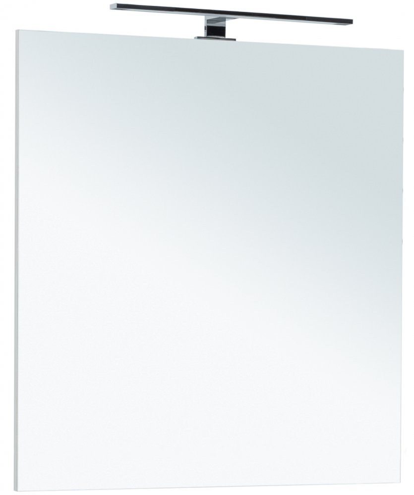 Зеркало Aquanet Lino 800*850 мм (белый матовый)
