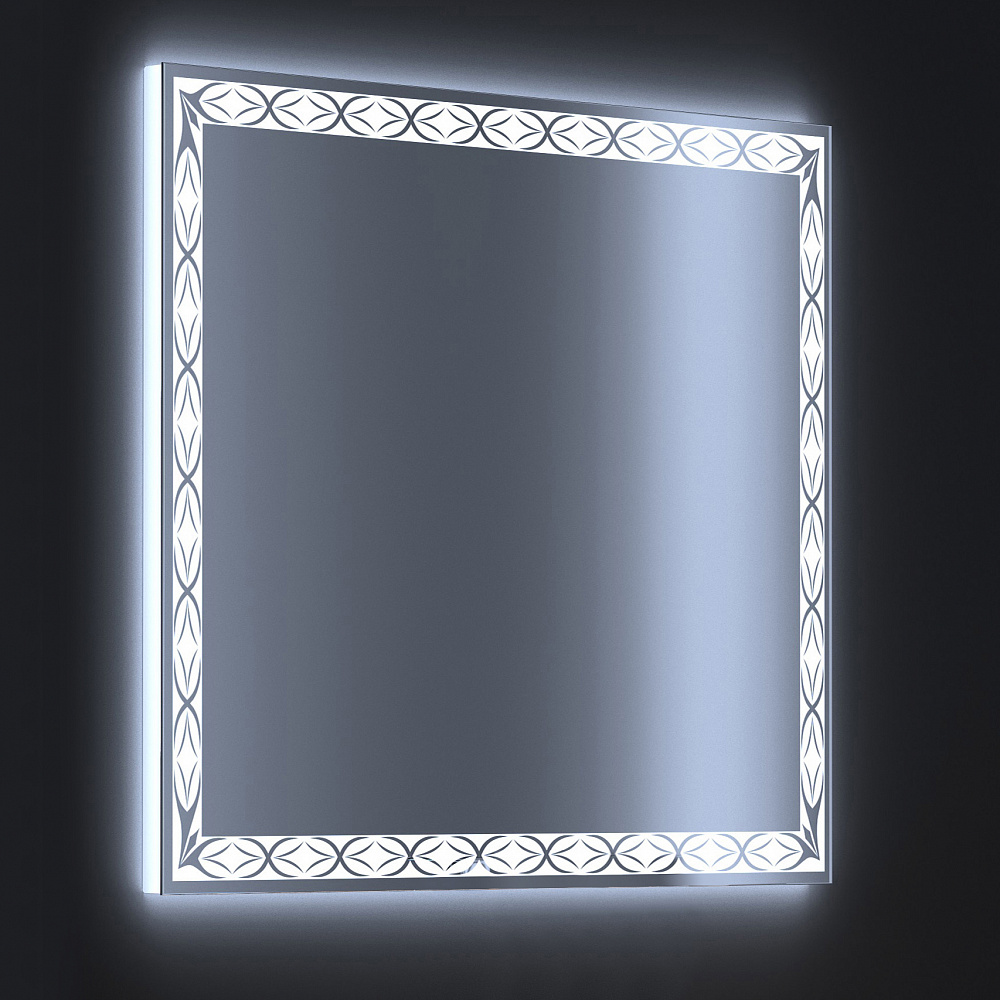 Зеркало Aquanet De Aqua Тренд 700*750 мм с LED подсветкой