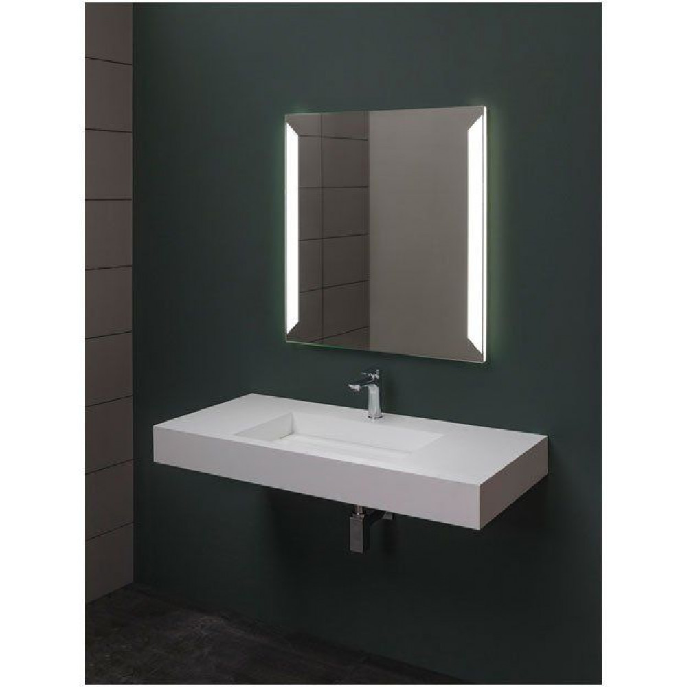 Зеркало Aquanet Сорренто 1000*850 мм с LED подсветкой , с инфракрасным управлением (белый)