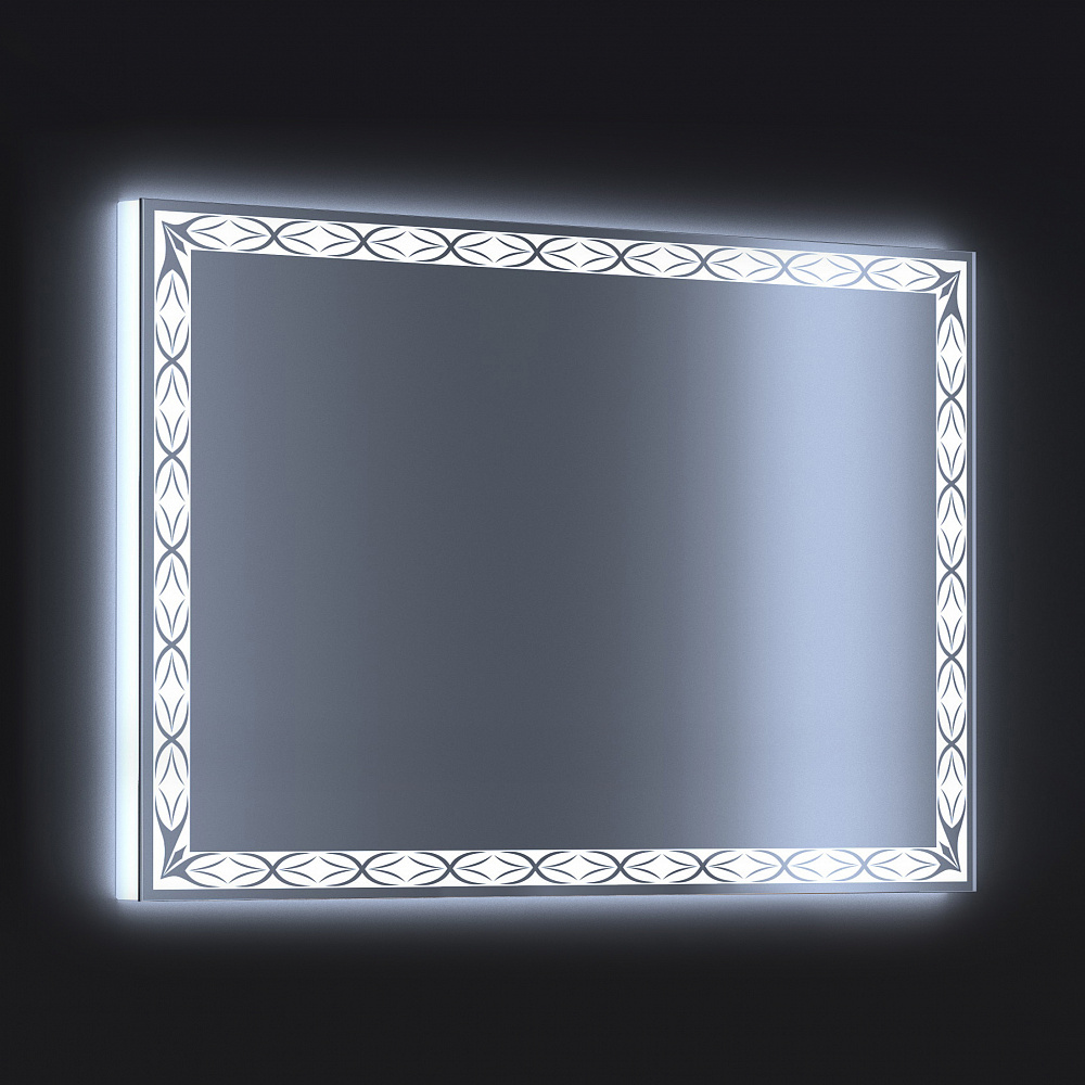 Зеркало Aquanet De Aqua Тренд 900*750 мм с LED подсветкой