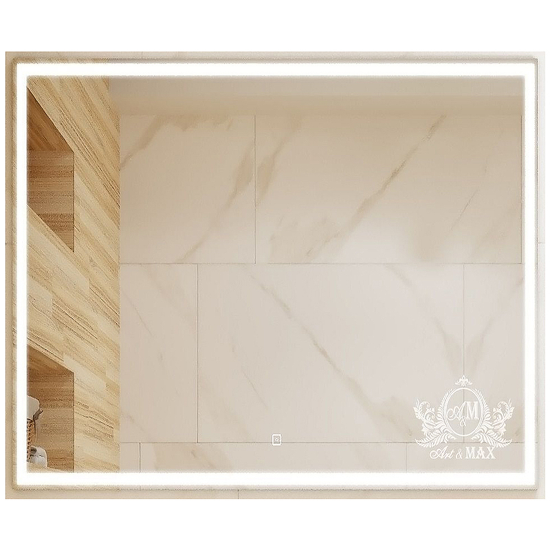 Зеркало Art&Max MONZA AM-Mon-900-800-DS-F 900*800 мм (LED)