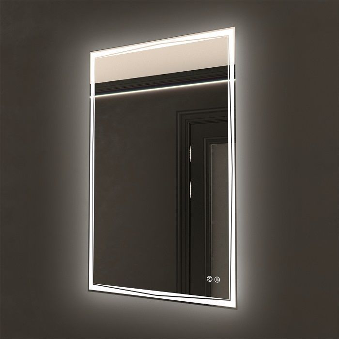 Зеркало Art&Max Firenze AM-Fir-500-700-DS-F-H 500*700 мм (LED, антизапотеватель)