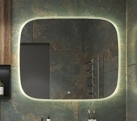 Зеркало Art&Max Forli AM-For-1000-800-DS-F 1000*800 мм (LED)
