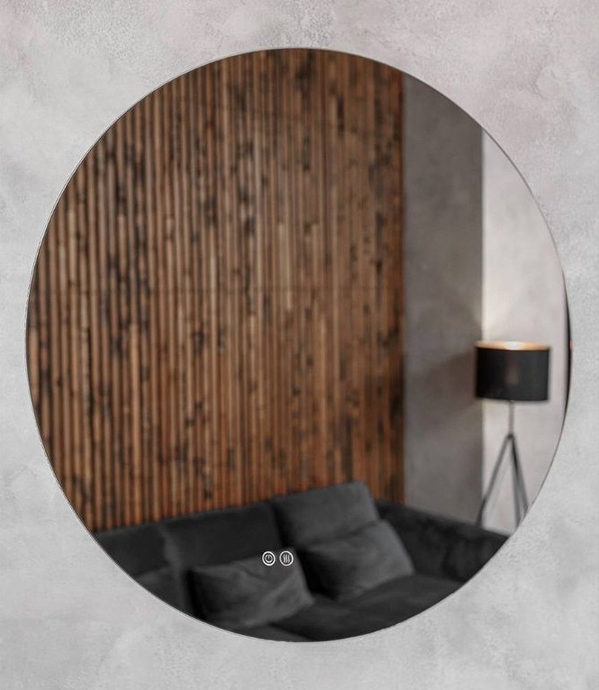 Зеркало Art&Max Sanremo AM-San-1000-DS-F-H 1000*1000 мм (LED)