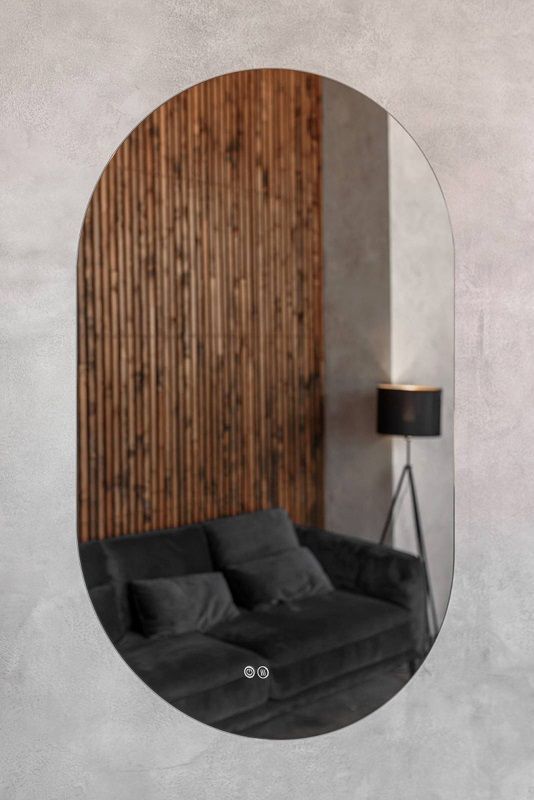 Зеркало Art&Max Torino AM-Tor-600-1000-DS-F-H 600*1000 мм (LED, подогрев)