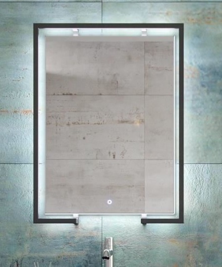 Зеркало Velvex Gelou 60  562*767 мм без рамы