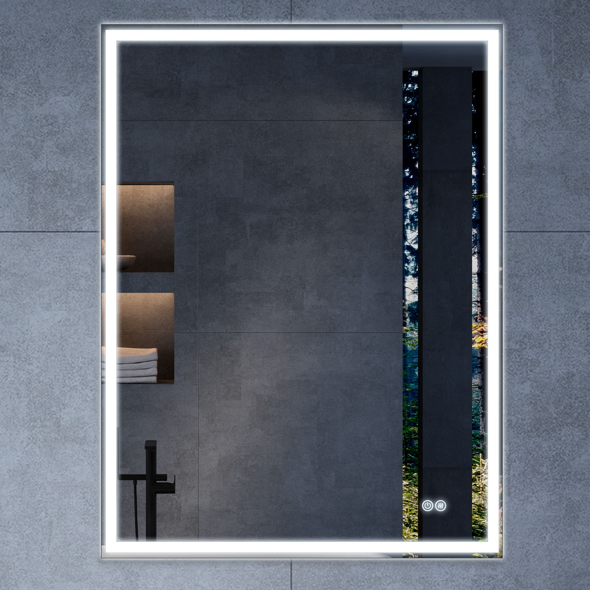 Зеркало Vincea VLM-3VN700-2 700*800 мм (LED, подогрев)