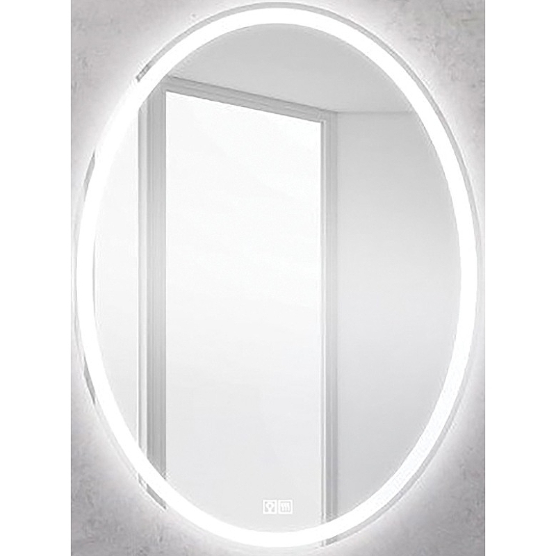 Зеркало BelBagno SPC-VST-600-800-LED-TCH-WARM 600*800 мм (LED, подогрев)