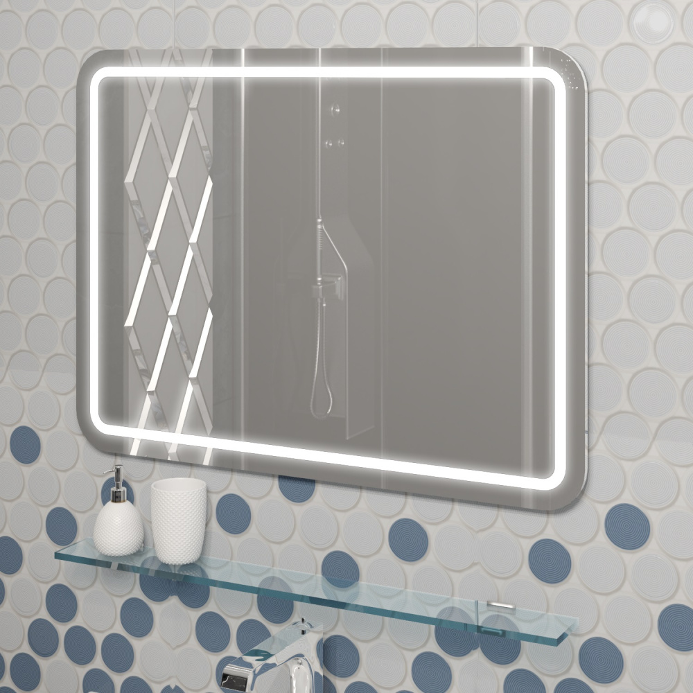 Зеркало Opadiris Элеганс Z0000014965 800*600 мм (LED)