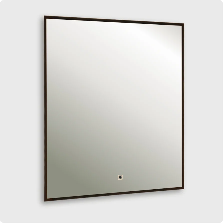 Зеркало AQUAme AQM9101B 600*700 мм (LED, подогрев)