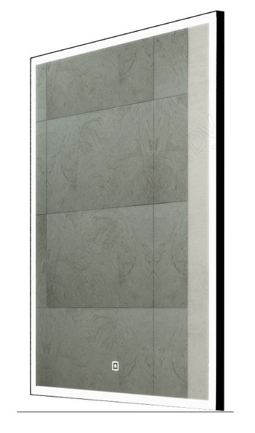 Зеркало Континент Frame Black ЗЛП948 600*800 мм (LED)