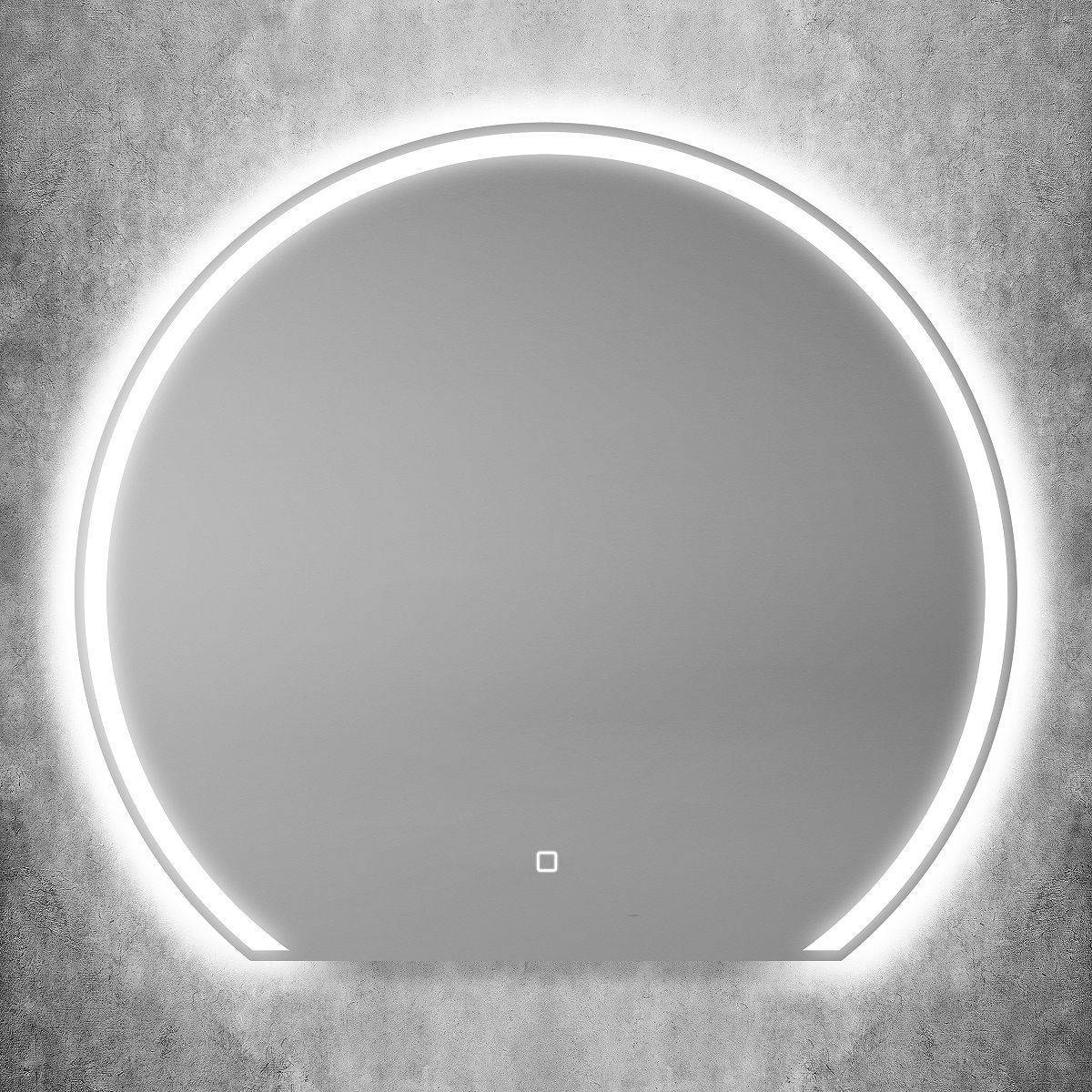 Зеркало Art&Max Savona AM-Sav-840-DS-F 840*840 мм (LED)