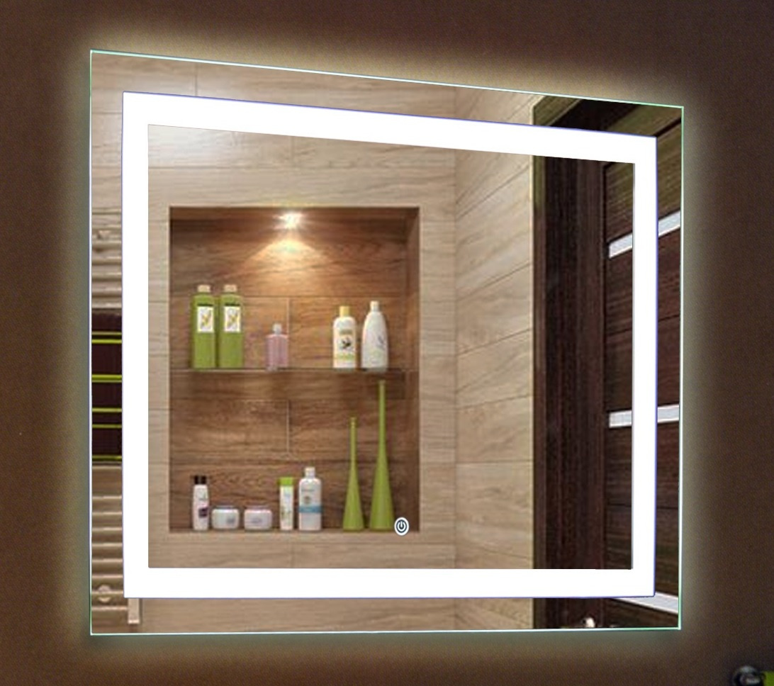 Зеркало Континент Rimini ЗЛП1222 900*700 мм (LED)