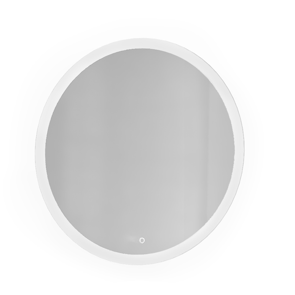 Зеркало Jorno Shine Shi.02.65/W 650*650 мм (LED)