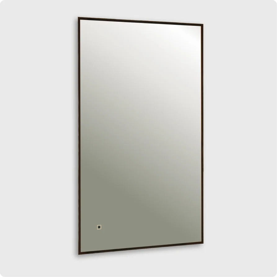 Зеркало AQUAme AQM9102B 600*1000 мм (LED, подогрев)