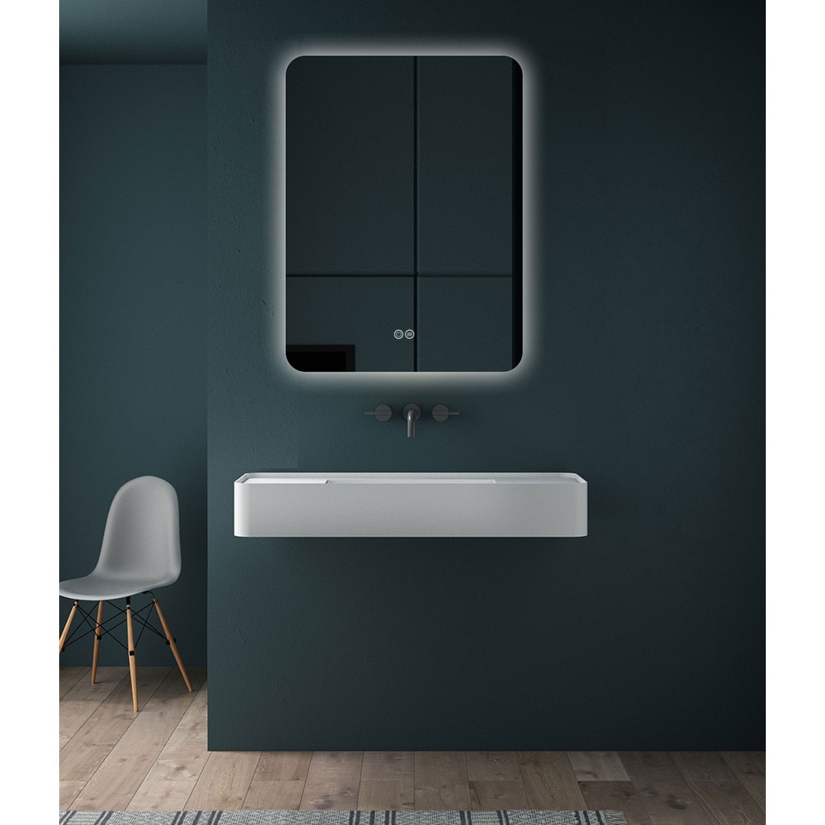 Зеркало Vincea VLM-3BE600-2 600*800 мм (LED, подогрев)