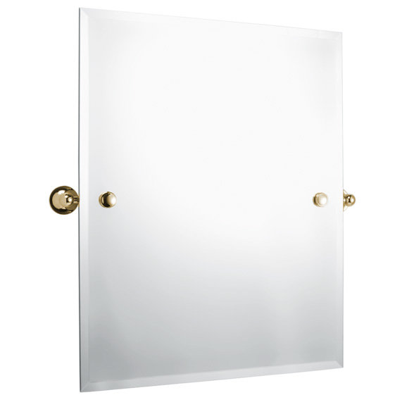 Зеркало Burlington A59 GOLD-R 586*650 мм (золото)