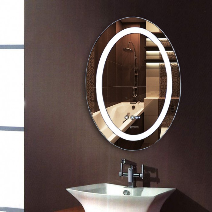 Зеркало Deto О-60 800*600 мм с LED подсветкой