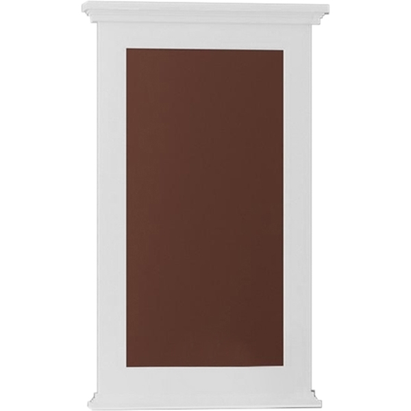 Зеркало Opadiris Палермо Z0000008556 500*880 мм (белый матовый)