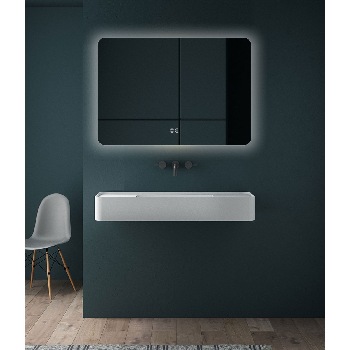 Зеркало Vincea VLM-3BE800-2 800*600 мм (LED, подогрев)